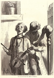 C. Maurand (French, active 19th century) after Honoré Daumier (French, 1808 - 1879). Les Chanteurs