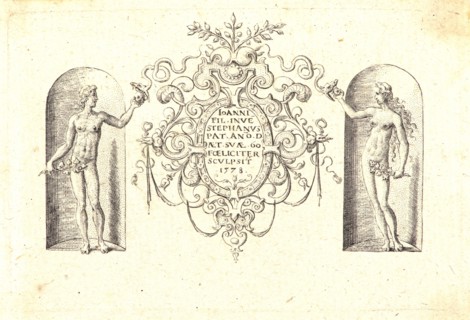 Etienne Delaune (aka Ãâtienne Delaune) (French, ca. 1519 - 1583). Several Gods of Classical