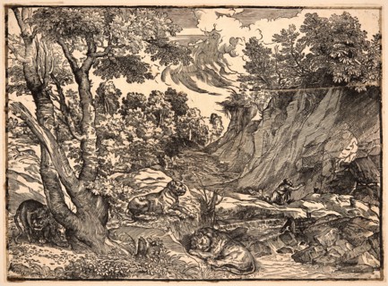 Attributed to NicolÃ² Boldrini (Italian, born ca. 1500) after Titian (Italian (Venetian), ca. 1488