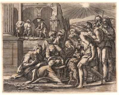 Mauro Oddi (Italian, 1639-1702) after Parmigianino (aka Francesco Mazzola, Italian, 1503 - 1540).