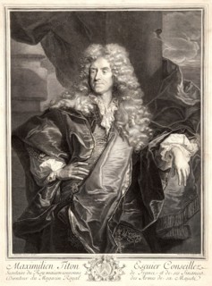 Pierre Drevet (French, 1663-1738) after Hyacinthe Rigaud (French, 1659 - 1743). Portrait of