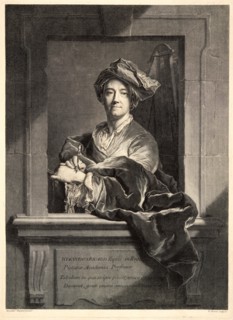 Pierre Drevet (French, 1663-1738) after Hyacinthe Rigaud (French, 1659 - 1743). Portrait of the