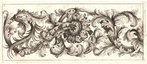 Domenico Bonavera (aka Domenico Bonaveri) (Italian, ca. 1640 - ca. 1700). Plate 4 from the set of