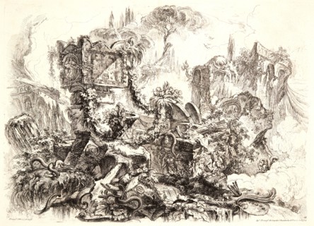 Giovanni Battista Piranesi (Italian, 1720 - 1778). The Tomb of Nero, ca. 1745. From Grotteschi.