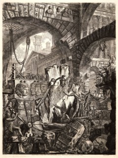 Giovanni Battista Piranesi (Italian, 1720 - 1778). The Man on the Rack, 1761. From Carceri