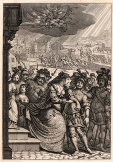 Abraham Bosse (French, 1602-1676) after Claude Vignon (French, 1593 - 1670). Entry of the Troops