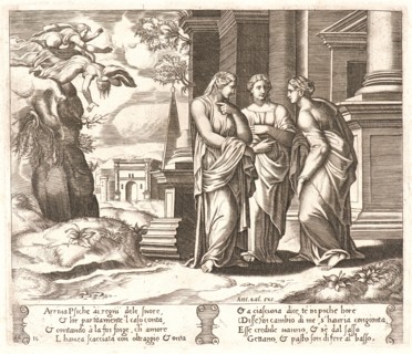 Master of the Die (Italian, born ca. 1512, active 1532/1533) after Raphael (Italian, 1483 - 1520).