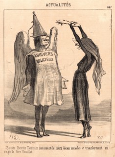 Honoré Daumier (French, 1808 - 1879). Sainte Rosette Tamisier..., 1851. From Actualités. Lithograph