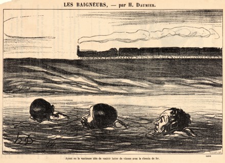 Honoré Daumier (French, 1808 - 1879). Ayant eu la vaniteuse idée de vouloir..., 1864. From Les