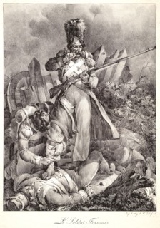Nicolas Toussaint Charlet (French, 1792 - 1845). The French Soldier (Le Soldat FranÃ§ais), ca. 1818