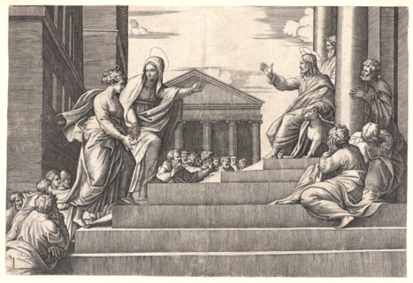 Marcantonio Raimondi (Italian, ca. 1470/1482 - 1527/1534) after Giulio Romano (Italian, probably