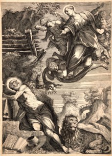 Agostino Carracci (Italian, 1557-1602) after Jacopo Tintoretto (Italian (Venetian), 1519-1594). The