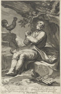 Penitent Peter H, Willem Isaacsz. van Swanenburg, Petrus Scriverius, 1609 - 1611
