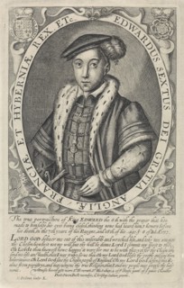 Portrait of Edward VI, King of England, Simon van de Passe, 1618