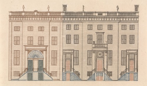 Amsterdam canal houses on the Keizersgracht 738-730, The Netherlands, Anonymous, Cornelis Danckerts