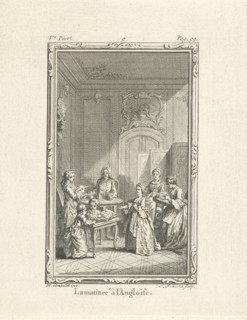 Company in an interior, Jacob Folkema, 1761