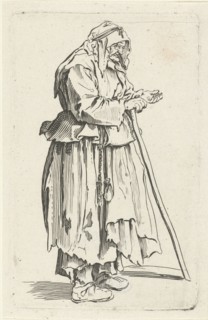 Beggar, Jacques Callot, Anonymous, 1622 - 1670