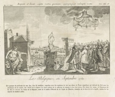 Allegory of the Brabant Revolution, 1789, Anonymous, 1789