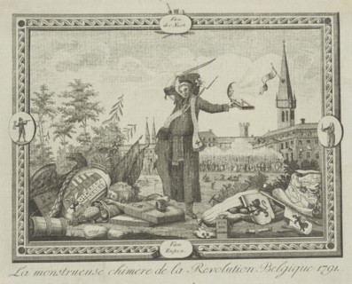 Allegory of the Brabant Revolution, 1791, Anonymous, 1790 - 1791