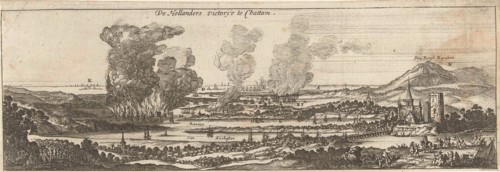 The trip to Chatham, 1667, Anonymous, Romeyn de Hooghe, 1667 - 1699