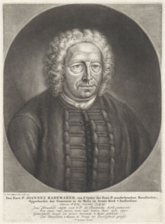Portrait of Father John Rademaker, Johannes van Vilsteren, Frans Sadeleer, 1745
