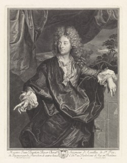 Portrait of Jean Baptiste Boyer d'Eguilles, Cornelis Martinus Vermeulen, 1680 - 1709