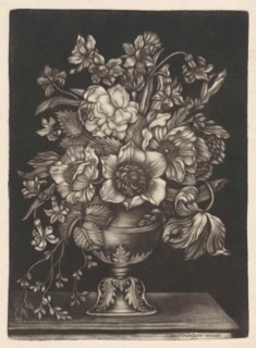 Vase with Flowers, Anonymous, Barent Velthuysen, 1700 - 1750