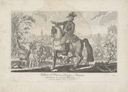 Equestrian Portrait of William V, Prince of Orange-Nassau, Johann Lorenz Rugendas (II), 1790 - 1826