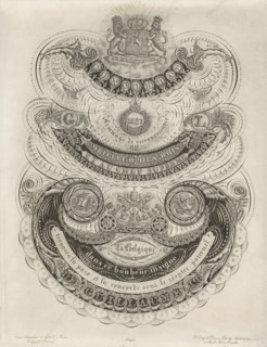 Calligraphy on the concordat between the Courts of Rome and William I, 1827, Antoine Delacroix,