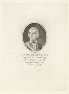 Portrait of Jan Stockelaar van Eyck, FranÃ§ois Joseph Pfeiffer (I), 1787