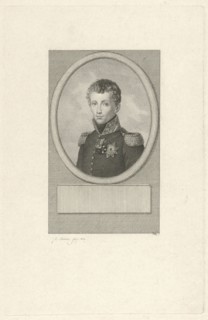 Portrait of Frederick, Prince of the Netherlands, Jacob Ernst Marcus, Charles Howard Hodges, 1816