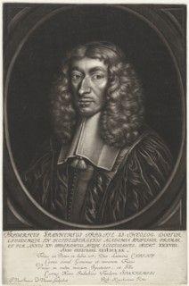 Portrait of Frederick Spanheim II, Jan van Somer, Robertus Keuchenius, 1670