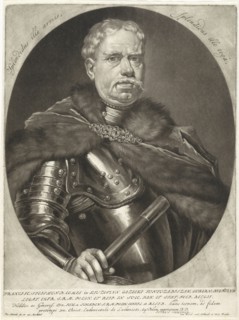 Portrait of Sigismund Franz, Count of Kiutoszyn, Pieter Schenk (I), 1670 - 1713