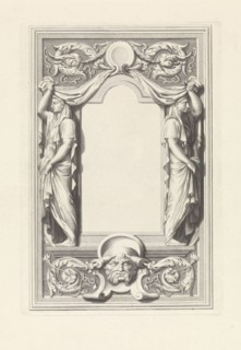 Ornamental frame for a title page, Bernard Picart, 1683-1733