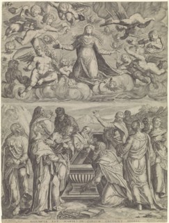 Assumption of Mary, Bartholomeus Willemsz. Dolendo, Claes Jansz. Visscher (II), 1580 - 1626
