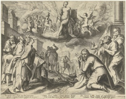 Triumph of Truth, possibly Nicolaes Jansz. Clock, 1558 - 1606