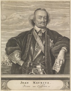 Portrait of Johan Maurits, Count of Nassau-Siegen, Christiaan Hagen, c. 1663 - c. 1695