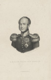 Portrait of William II, King of the Netherlands, Jan Baptist Tetar van Elven, 1820 - 1850
