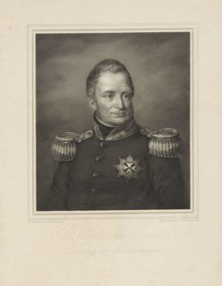 Portrait of Willem I Frederik, King of the Netherlands, Johannes Philippus Lange, 1835