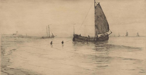Flood at Katwijk, Carel Nicolaas Storm van 's-Gravesande, 1869 - 1902