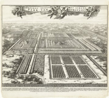 Zorgvliet Park in The Hague, The Netherlands, Johannes Jacobsz van den Aveele, Johannes Covens,
