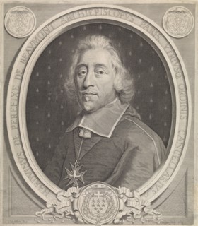 Portrait of the Paris archbishop Hardouin de Péréfixe de Beaumont, Pieter van Schuppen, 1667