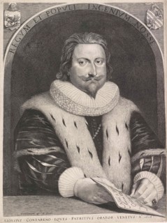 Portrait of Aloysius Contareno, Lucas Vorsterman (I), 1628