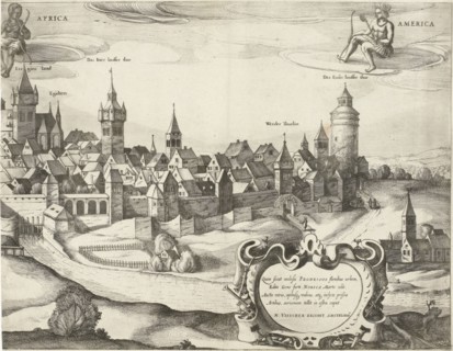 Nuremberg, Germany sheet 2, Dirk Eversen Lons, Nicolaes Visscher I, Nicolaes Visscher I 1666