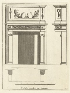 Interior, decoration, design, ornament, ornamental, architecture, Cornelis Danckerts (I), Pieter