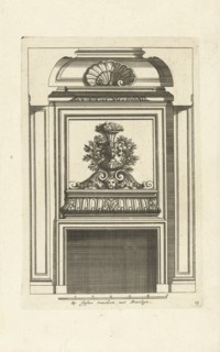 Interior, decoration, design, ornament, ornamental, architecture, Jean Lepautre, Justus Danckerts,