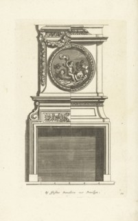 Interior, decoration, design, ornament, ornamental, architecture, Jean Lepautre, Justus Danckerts c
