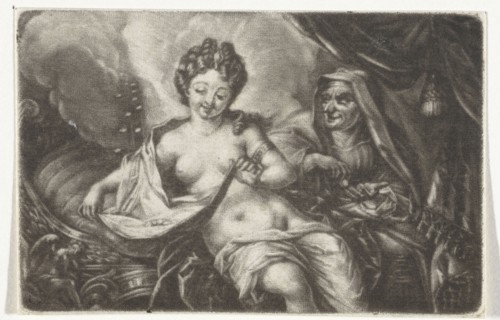 Jupiter and Danae, Bernard Picart, Anonymous, 1683 - 1733