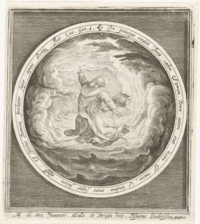 First day of creation: God creates heaven and earth, Nicolaes de Bruyn, Assuerus van Londerseel,