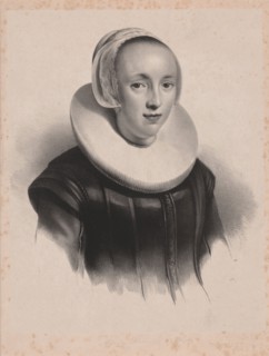 Portrait of Anna Roemers Visscher, Anonymous, c. 1800 - before 1900